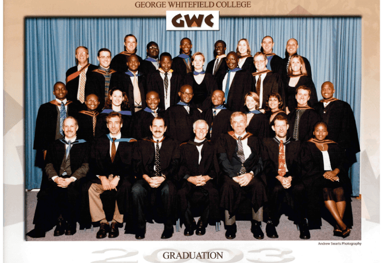 George Whitefield College graduation class of 2003